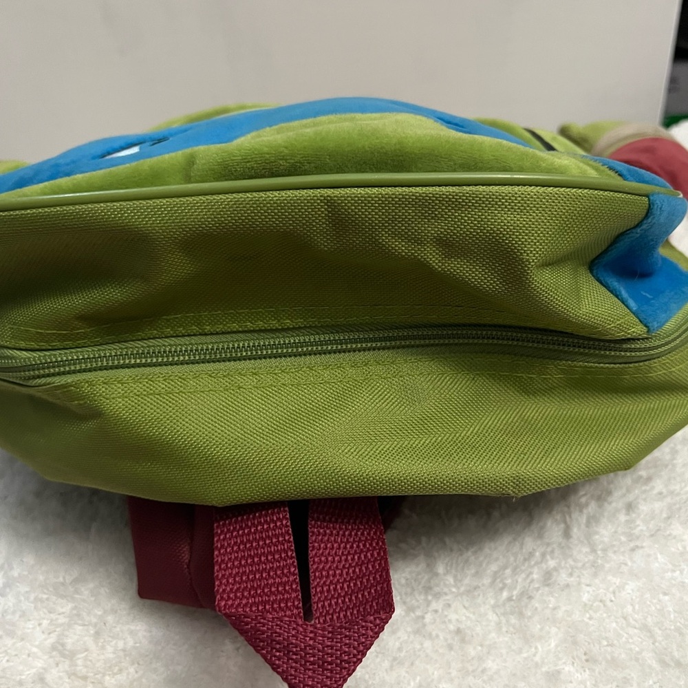 Plush Ninja Turtle Backpack - Green and Blue - Picture 9 of 13